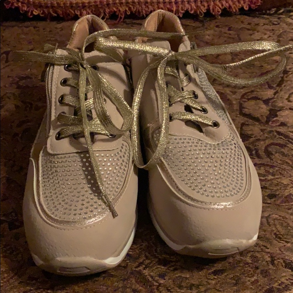 North Star Zipper Tennis Shoes